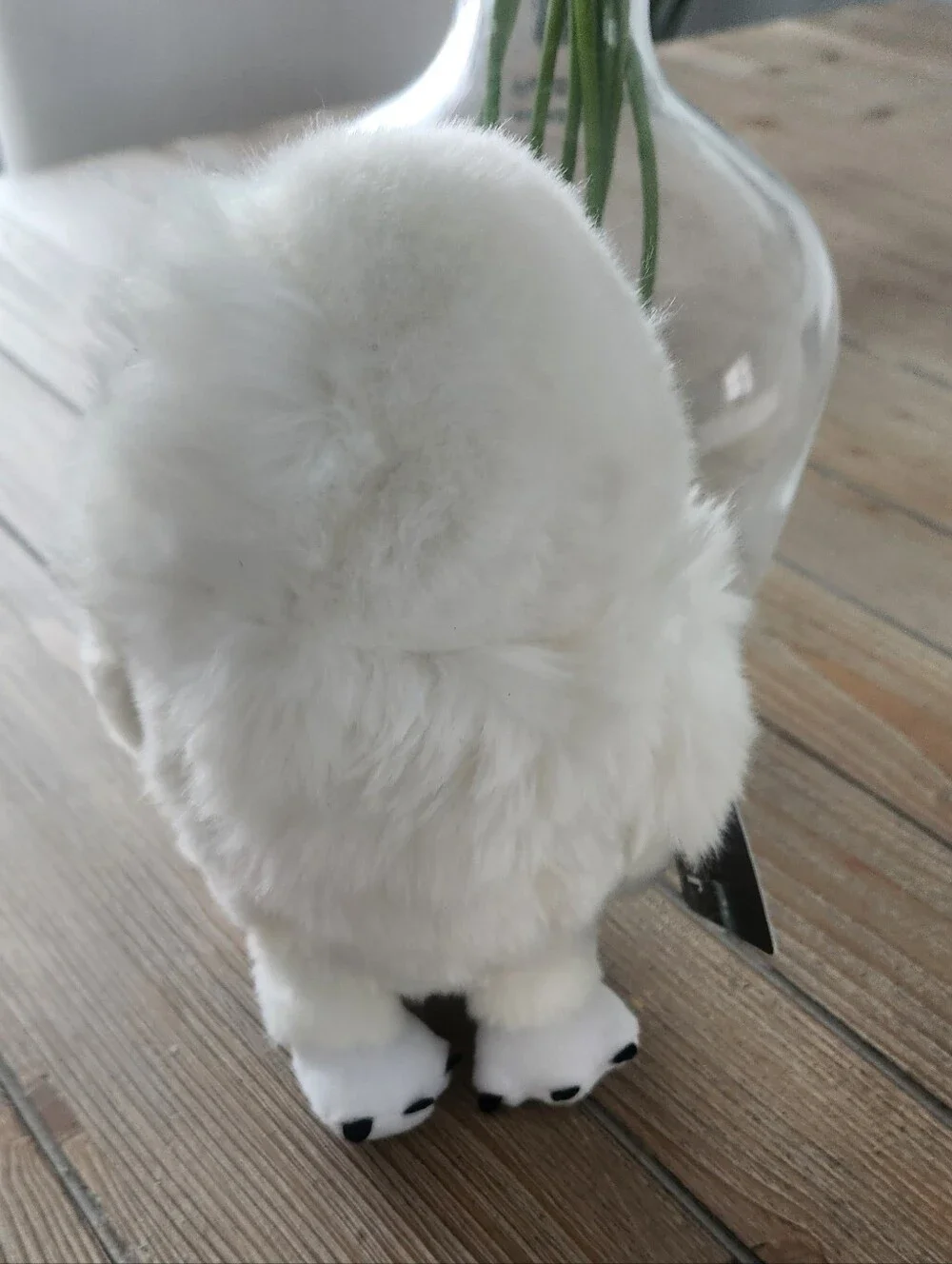 Harry Potter Hedwig plush. White and Black Snowy Owl Plush NWT